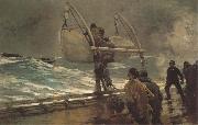 Winslow Homer Das Notsignal Germany oil painting reproduction